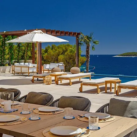Immensely Luxurious Hvar 5 Bedrooms East Eternal Exceptional Sea Views Private Pool Villa